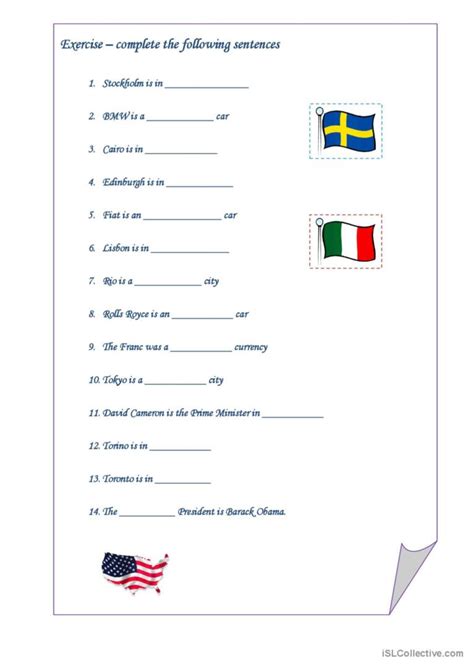 Countries And Nationalities Fran Ais Fle Fiches Pedagogiques Pdf Doc