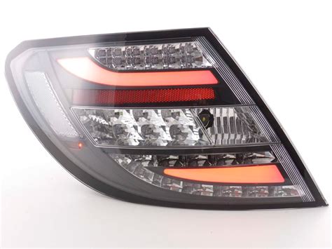 COPPIA FANALI POSTERIORI LED Mercedes Classe C Tipo W204 Anno 07 11