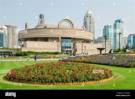 Shanghai Museum Peoples Square Shanghai China Asia Stock Photo Alamy