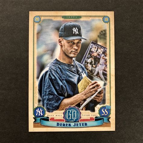 Derek Jeter Topps Gypsy Queen Sp High Number Slam Sports Cards