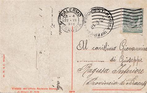 CULTURA FILATELICA Cartolina Postale Del Regno D Italia Con 5