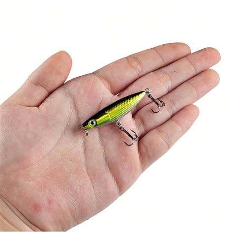 Topwater Pencil Fishing Lure For Floating Bait For Bass Pike Walk Hard