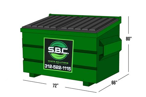 Front Load Dumpster Rental SBC Waste Solutions Inc