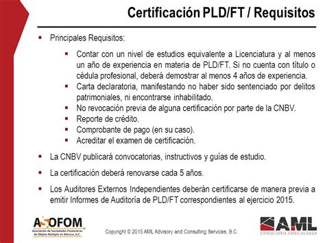 Actualidad De PLD FT SOFOMES No Reguladas Ppt Descargar