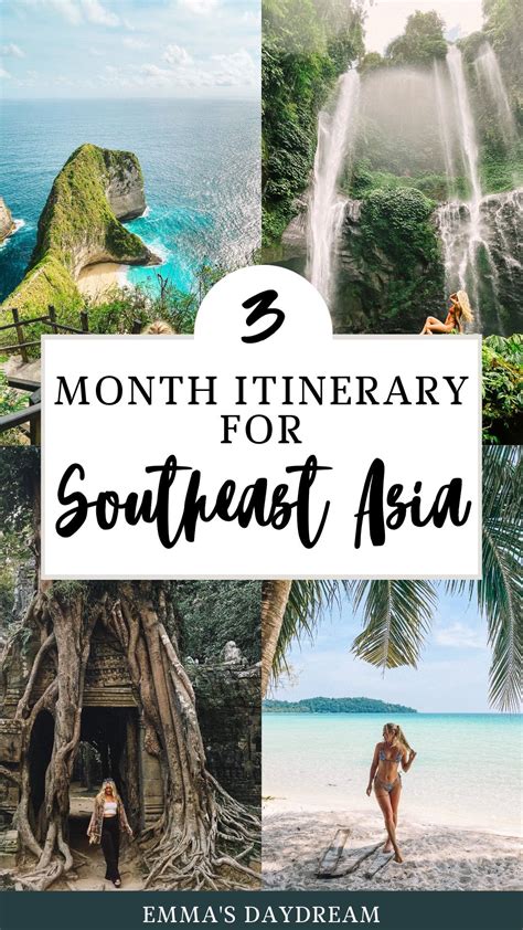 The Best 3 Month Southeast Asia Itinerary Discover Bali Thailand Laos Vietnam And Cambodia