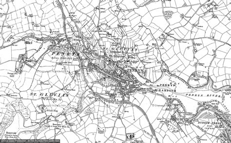 Old Maps of Penryn, Cornwall - Francis Frith