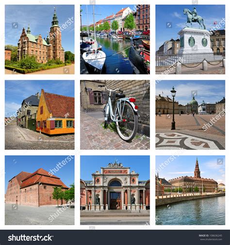 Copenhagen Denmark Collage Stock Photo 108636245 | Shutterstock