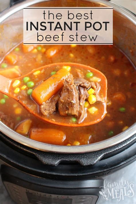 Simple Way To Beef Stew Instant Pot Time