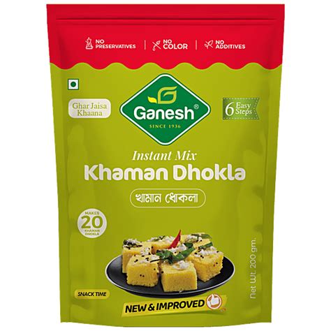 Buy Ganesh Instant Mix Khaman Dhokla 200 Gm Online At The Best Price Of