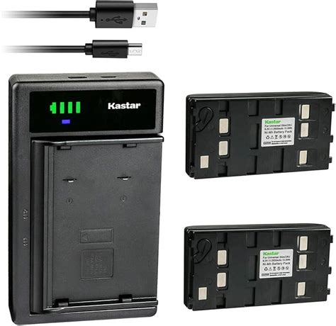 Kastar 2 Pack Battery And Smart Usb Charger Compatible With