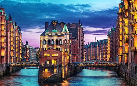 Speicherstadt Hamburgo Alemania Ciudades Hamburgo Ciudad Alemania