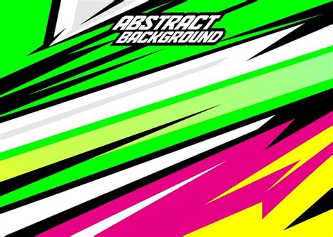 Premium Vector Racing Background Abstract Stripes With