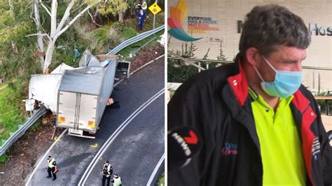 delivery truck driver arrested  death  passenger  adelaide
