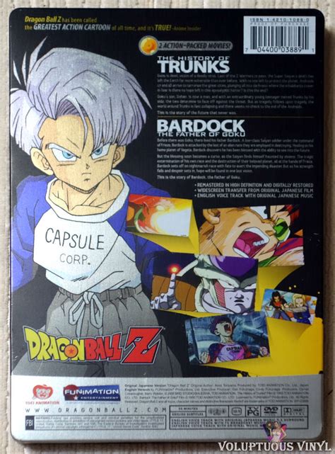 Dragon Ball Z: The History of Trunks / Bardock (2008) 2xDVD Steelbook ...