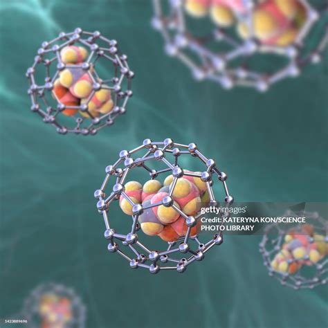 Nanoparticles In Drug Delivery Conceptual Illustration Illustration