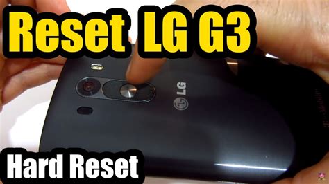 How To Reset Lg G3 Powervolume Buttons Youtube