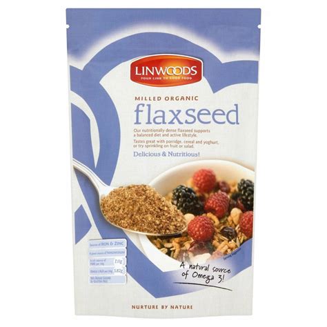 Linwoods Milled Organic Flaxseed 200g Just Natural