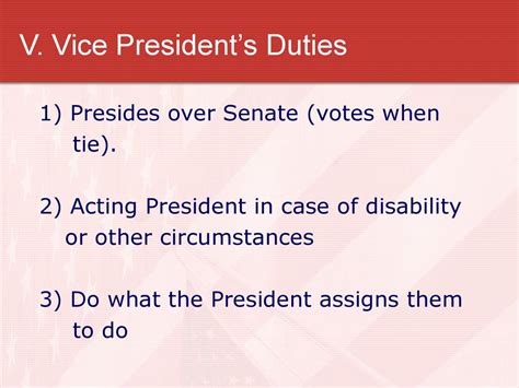 President and Vice President Chapter 8 Section 1 - ppt download