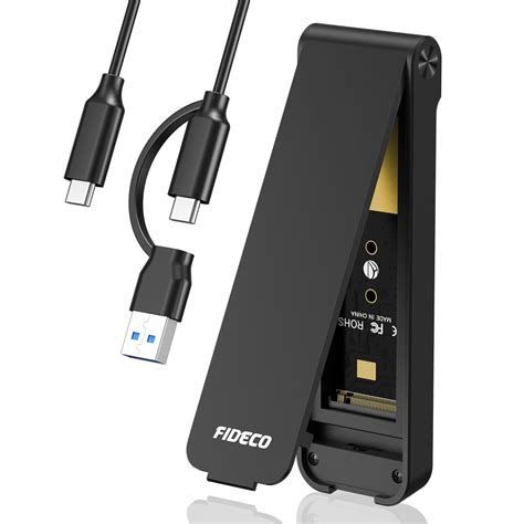 Fideco M Nvme Ssd Enclosure Usb Gen To M Nvme Enclosure