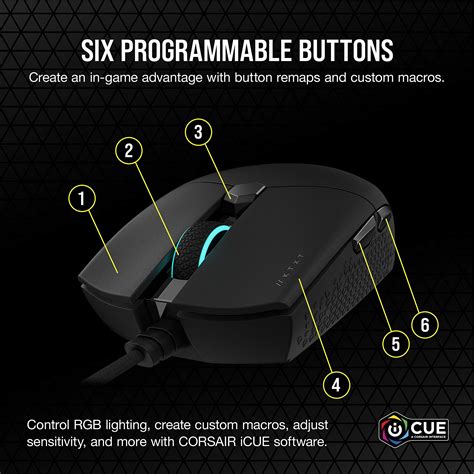 Corsair Katar Pro Xt Ultra Light Gaming Mouse K Dpi Pixart Optical