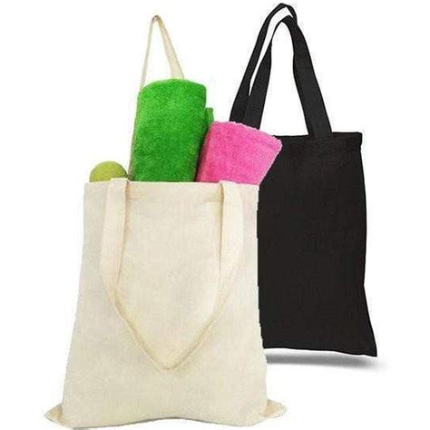 Cotton Tote Bags Wholesale & Lightweight Plain Cotton Bags in Bulk ...