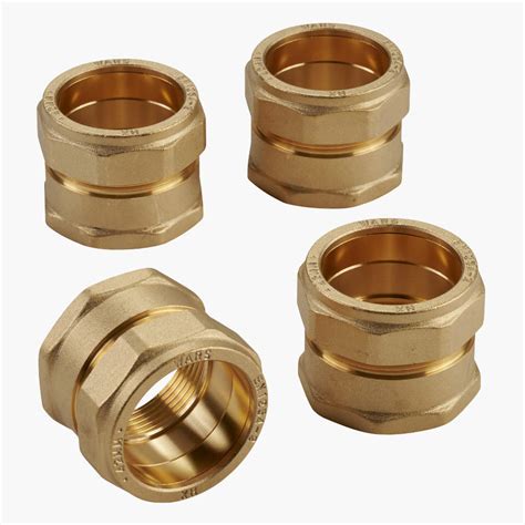 DN40 (1½″) FlexEJ female compression fittings for 42 mm copper pipe - 4 ...