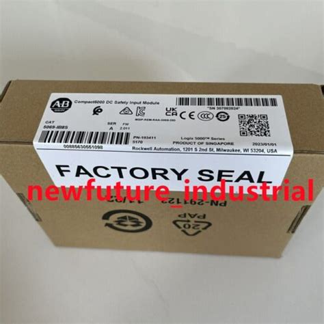 New Factory Sealed AB 5069 IB8S SER A Safety Input Module 5069 IB8S EBay