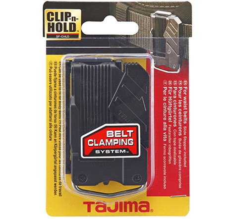 Clip N Hold™ Belt Clamping System ｜ Tajima Tool