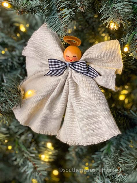Homemade Angel Christmas Ornaments