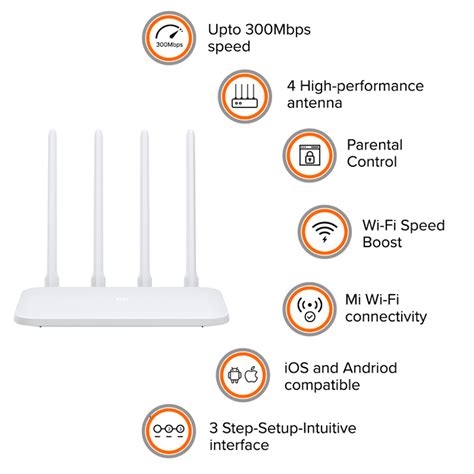 Xiaomi Mi Router 4C White GLOBAL VERSION