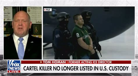 Tom Homan Shares Where He Believes The Missing Cartel Killer Is