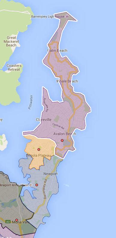 Avalon Bilgola Plateau And New Port Public School Catchment Map Added