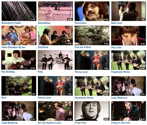 The Beatles Music Videos The Daily Beatle