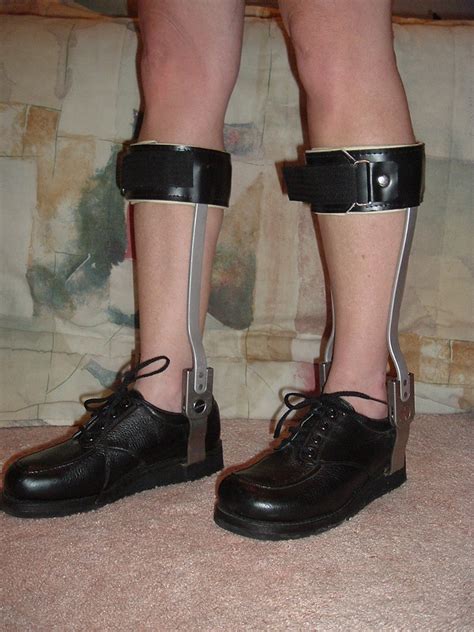 Women S Afo Leg Braces Front Angle I Can Make These Braces Flickr