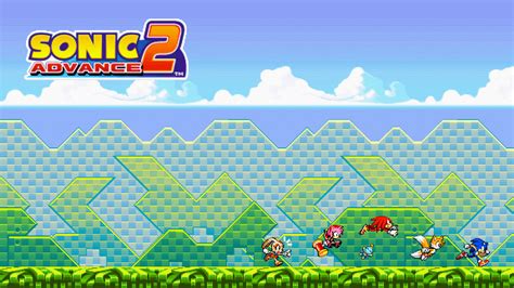 Sonic Advance 2 Wallpaper B By Kbabz On Deviantart