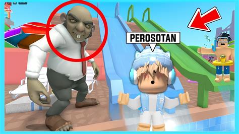 Aku Salah Memilih Tempat Liburan Di Game Roblox Escape Mr Brains