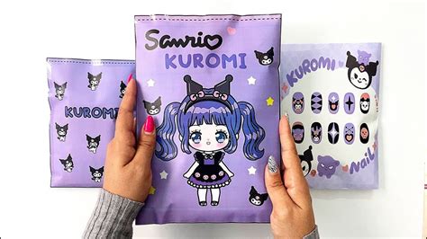 Blind Bag Paper Sanrio KuromiKuromi ASMR Unboxing Sanrio Kuromi