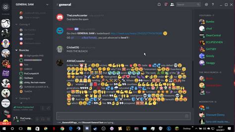 General Sams Discord Youtube