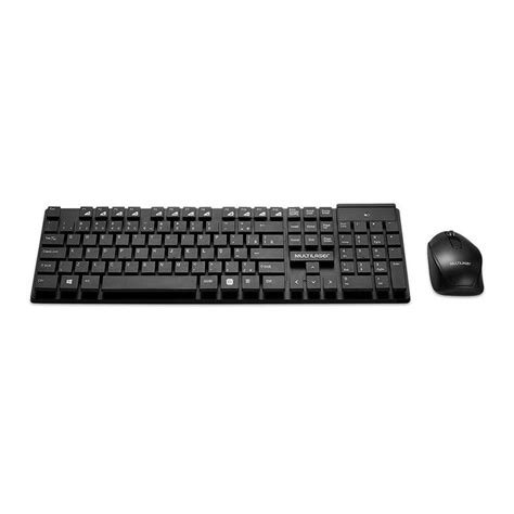 Kit Teclado E Mouse Multi Sem Fio Preto TC251 Pichau