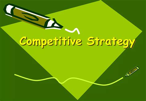 Competitivestrategiesppt