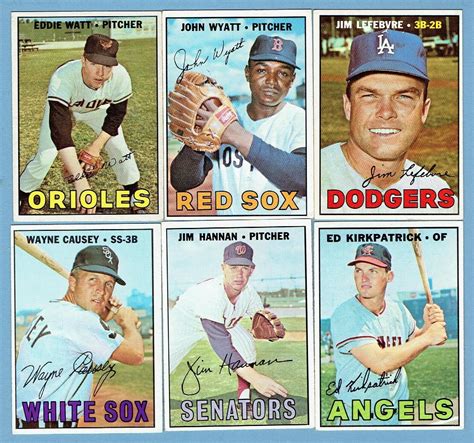 Topps Vintage Lot Of O Nm Ex Mt No Creases Clean Backs Bond