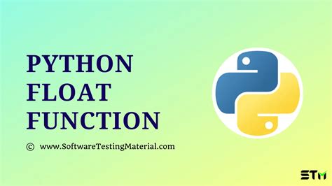 Python Float Function Explained With Various Examples