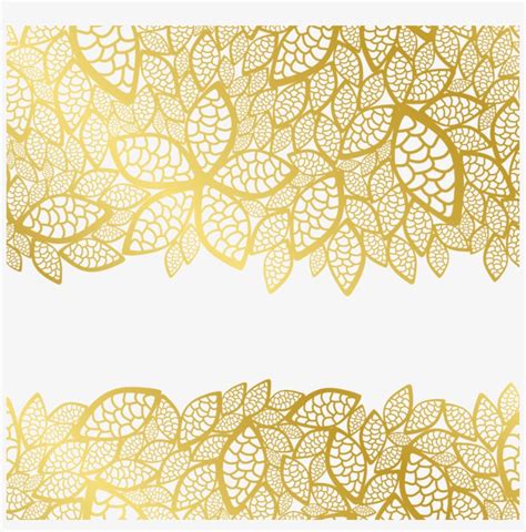 Golden Gold Pattern Patterns Floral Flowers Flower Textura Visual Hojas 1024x989 Png