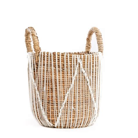 Seagrass Basket Straight Macrame S Bazar Bizar Sklep Internetowy