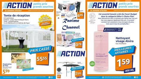 Action Catalogue De La Semaine Du Au Mai Inclus Arrivage