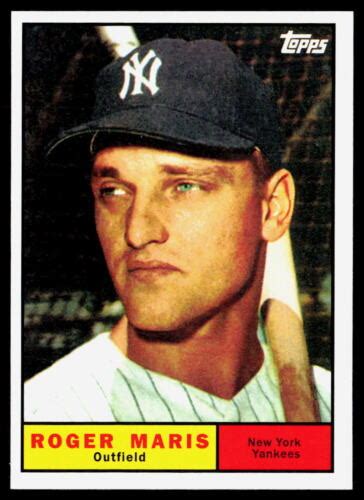 Roger Maris Topps The Cards Your Mom Threw Out Original Back