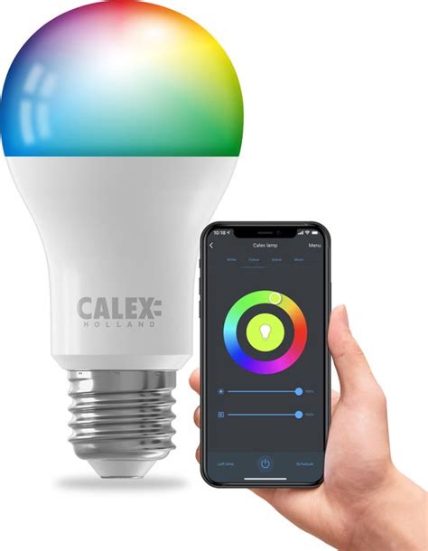 Calex Smart LED Lamp Slimme Verlichting E27 Wifi Bulb Dimbaar