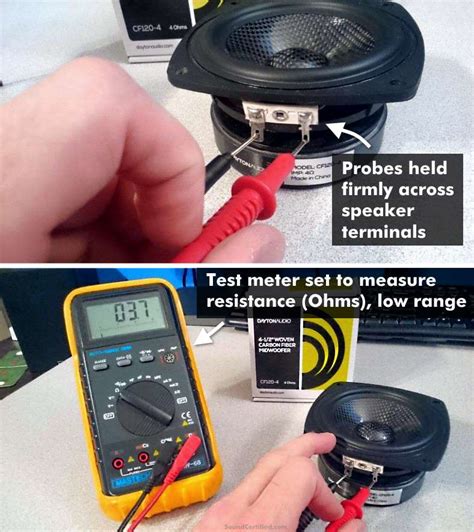 How To Measure Ohms Of A Speaker