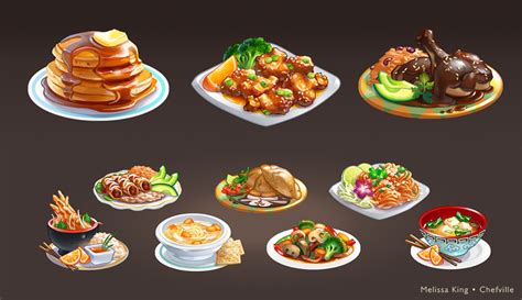 Pin By Author San On 食材 Game Food Food Concept Food Illustrations