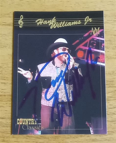 Hank Williams Jr Autographs Autographs Of The Stars